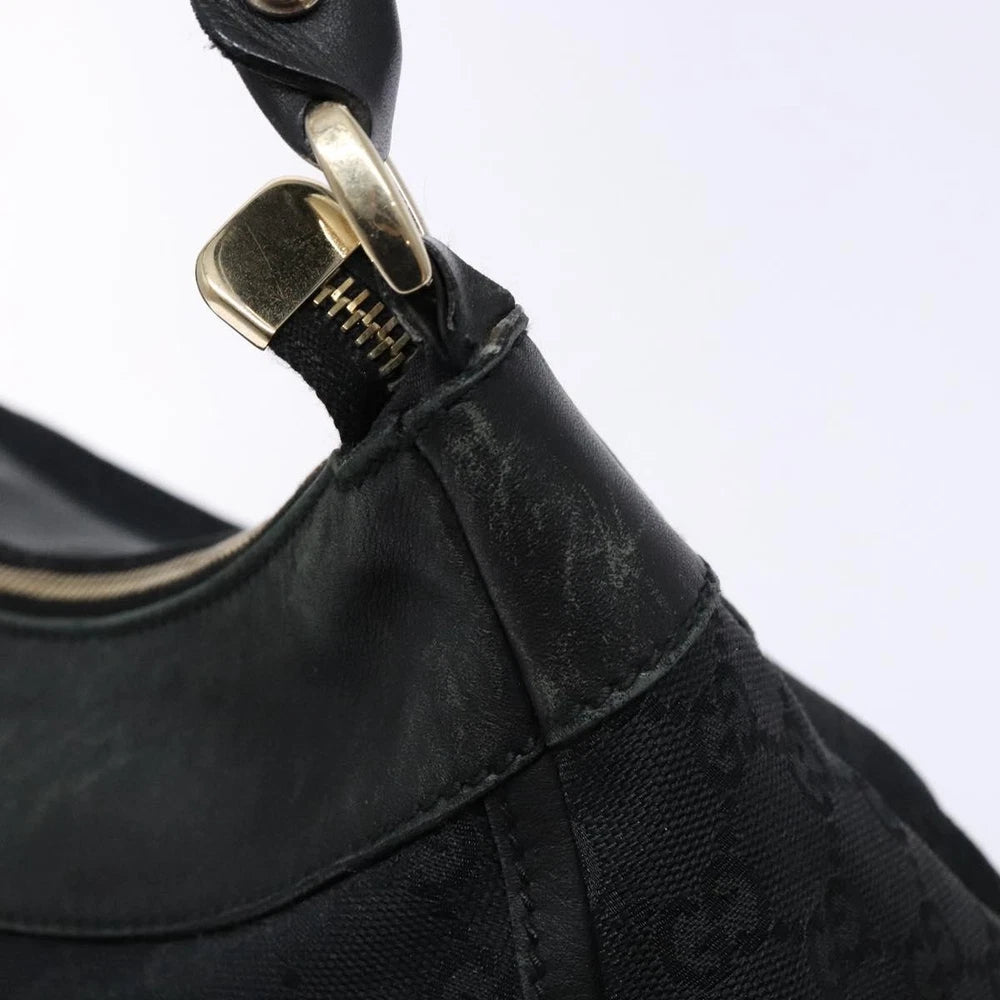 Gucci Abbey Bag - Black GG Canvas