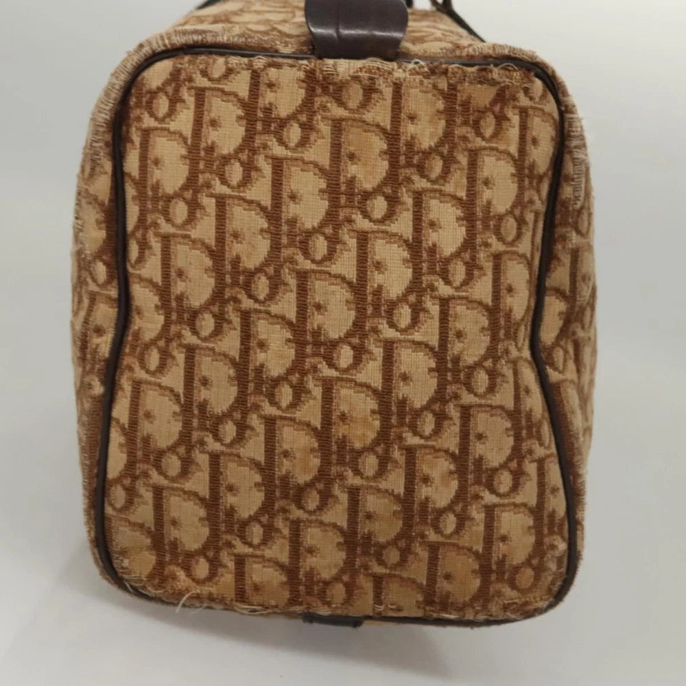 CHRISTIAN DIOR BOSTON BAG 30 TROTTER CANVAS
