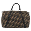 CHRISTIAN DIOR BOSTON BAG 40 TROTTER CANVAS