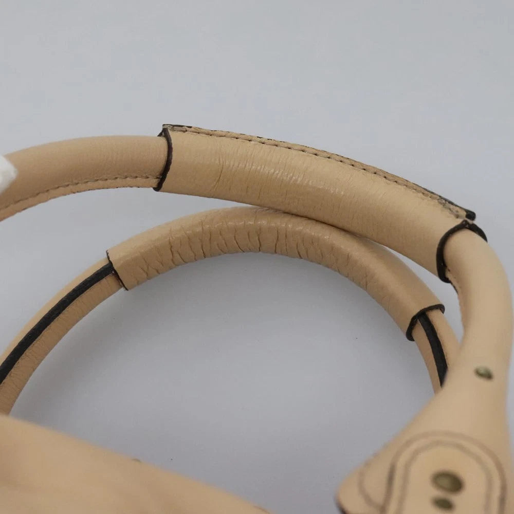 CHLOE PADDINGTON BAG BEIGE LEATHER
