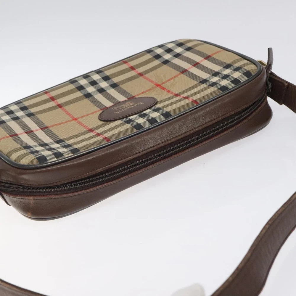 Vintage Burberry Crossbody Bag - Beige Nova Check