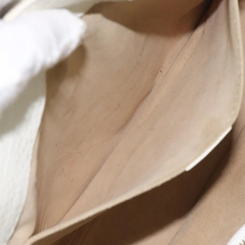 Celine Boogie Bag - White Leather