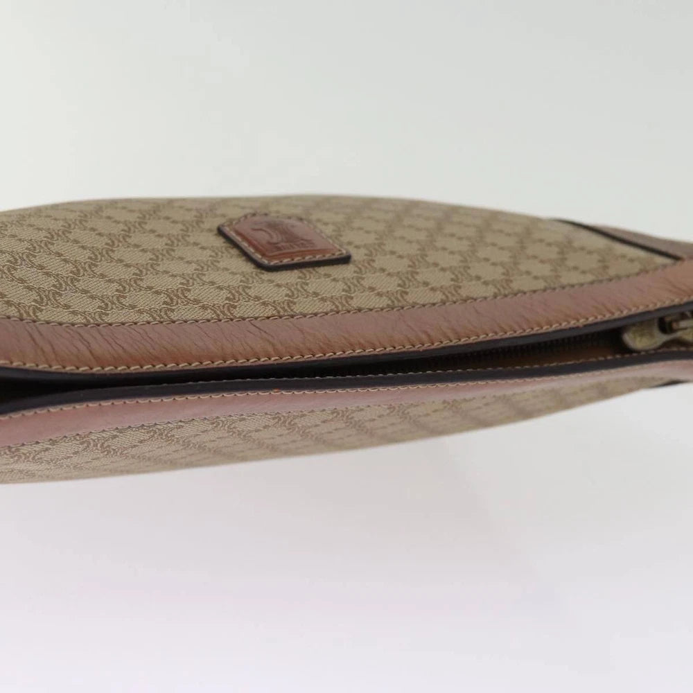 CELINE CLUTCH MACADAM CANVAS
