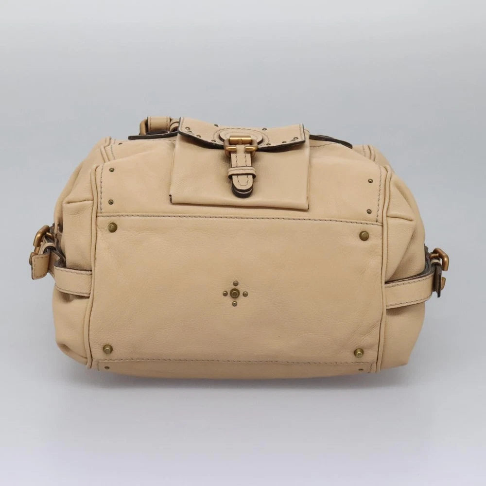 CHLOE PADDINGTON BAG BEIGE LEATHER