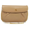 Christian Dior Chain Shoulder Bag - Beige Leather