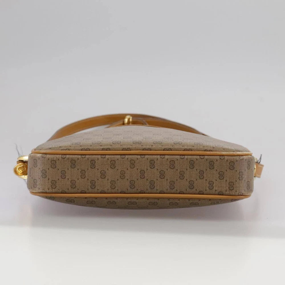 GUCCI SHOULDR BAG GG CANVAS