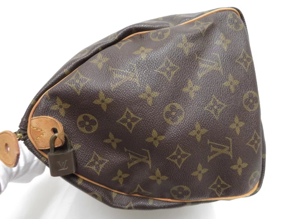 LOUIS VUITTON SPEEDY 35 BAG MONOGRAM CANVAS
