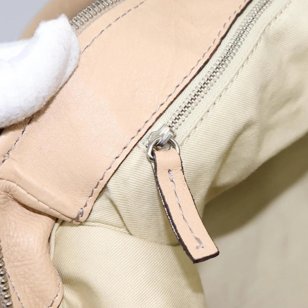 CHLOE PADDINGTON BAG BEIGE LEATHER