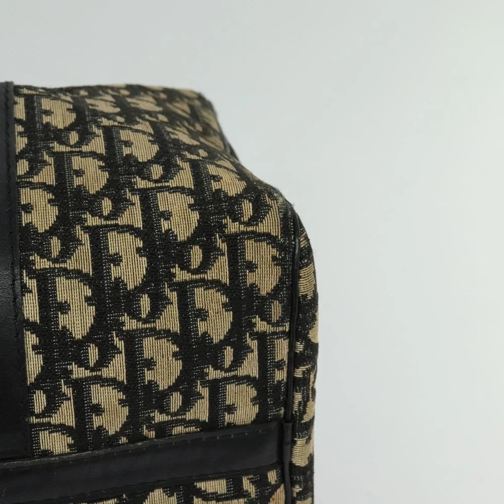 CHRISTIAN DIOR BOSTON BAG 30 TROTTER CANVAS