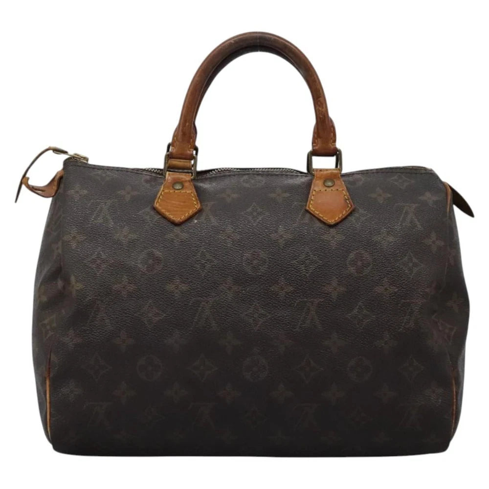 VINTAGE LOUIS VUITTON SPEEDY 30 BAG MONOGRAM CANVAS