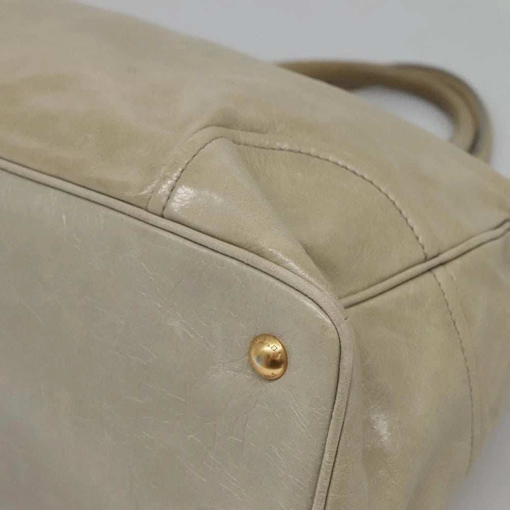 Beige Prada Veske - Skinn