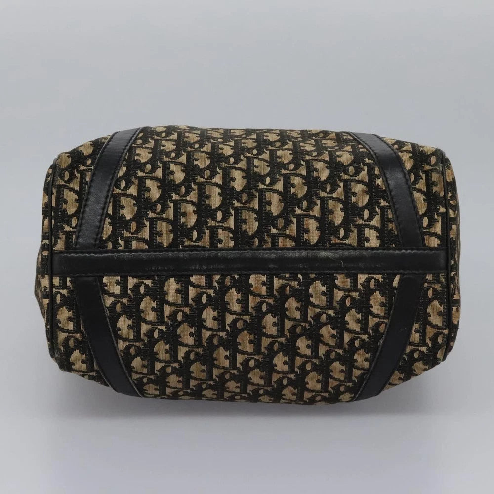 CHRISTIAN DIOR BOSTON BAG 30 TROTTER CANVAS