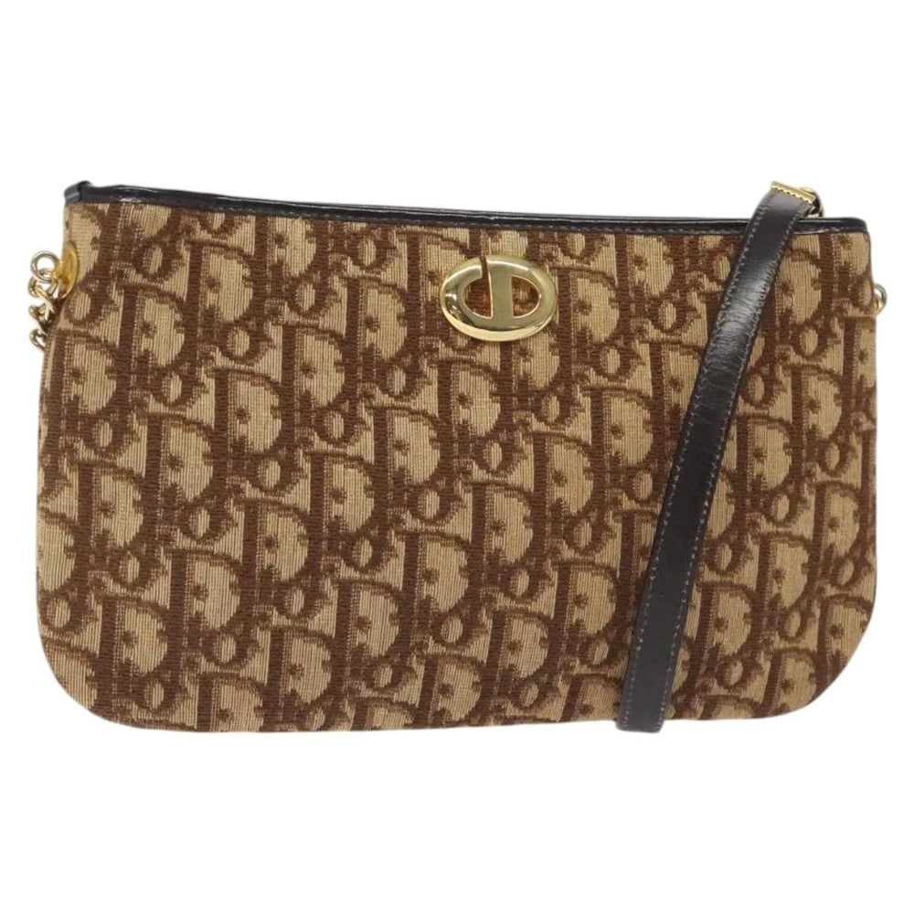 Dior Shoulder Bag - Brown Trotter Canvas