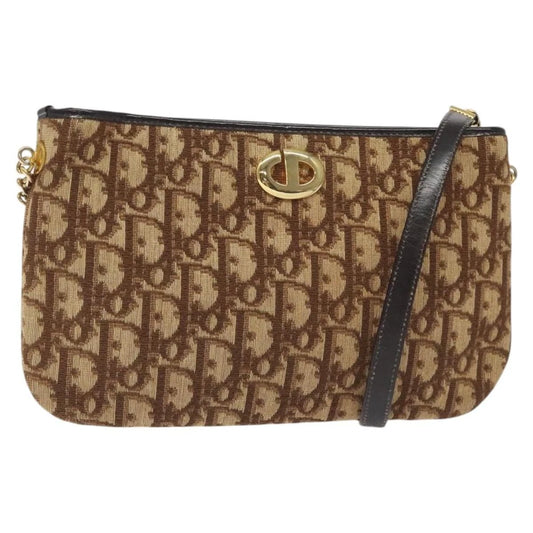 Dior Shoulder Bag - Brown Trotter Canvas