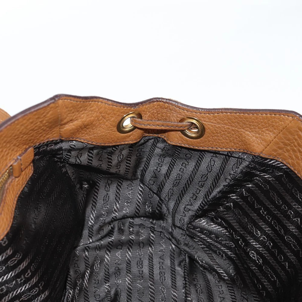 Prada Skulderveske - Brun Skinn