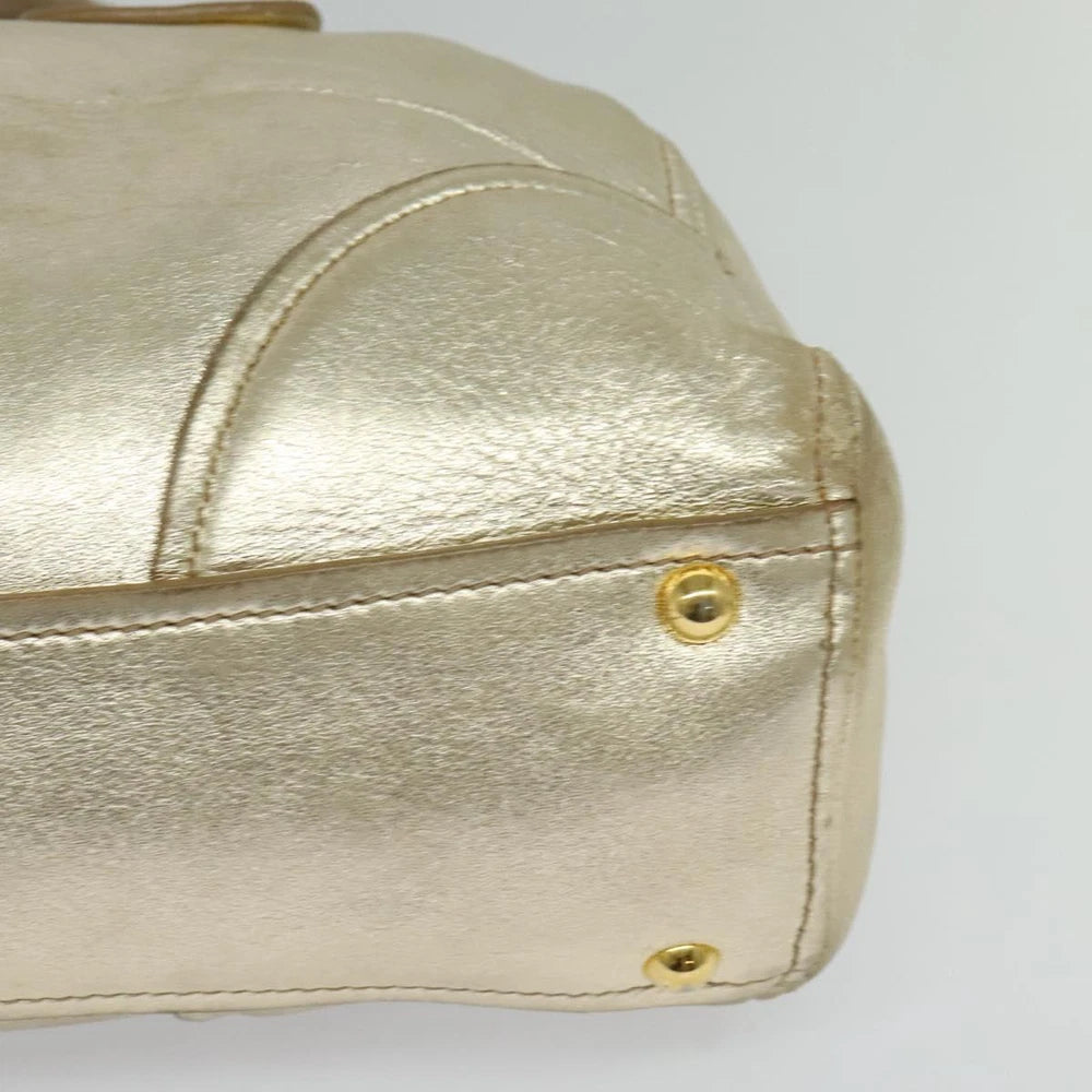 Vintage Miu Miu Bag - Gold Leather