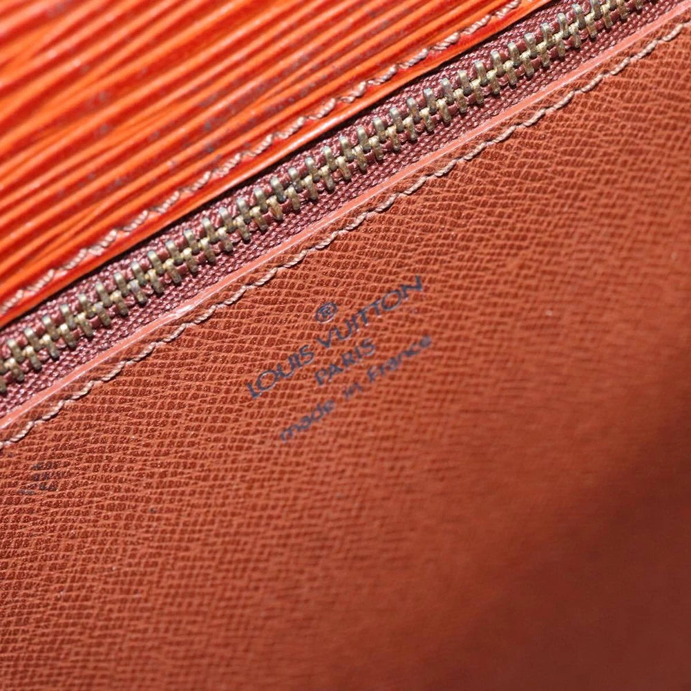 LOUIS VUITTON SAINT CLOUD GM BAG EPI LEATHER BROWN