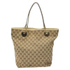 GUCCI TOTE BAG BEIGE GG CANVAS