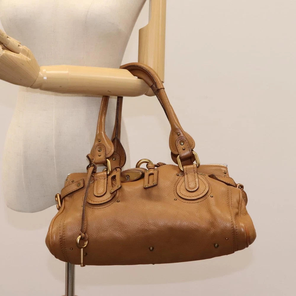 CHLOE PADDINGTON BAG BROWN LEATHER