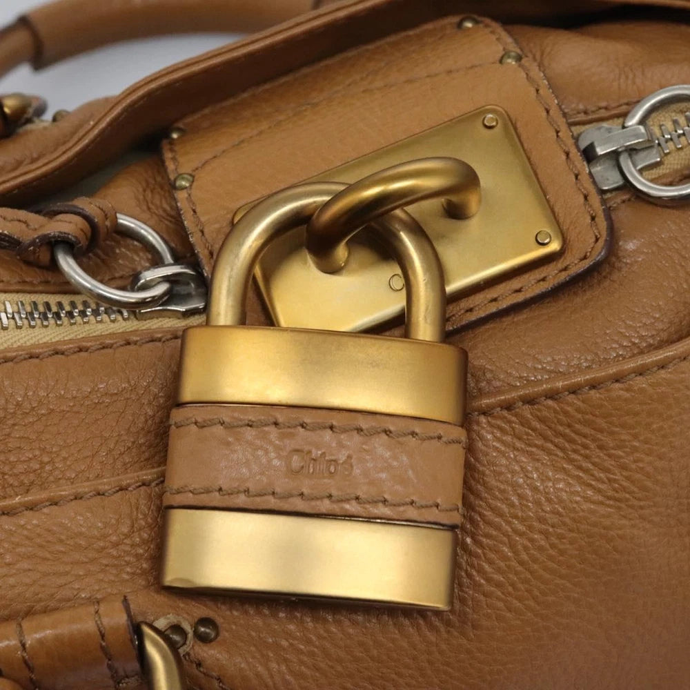 CHLOE PADDINGTON BAG BROWN LEATHER