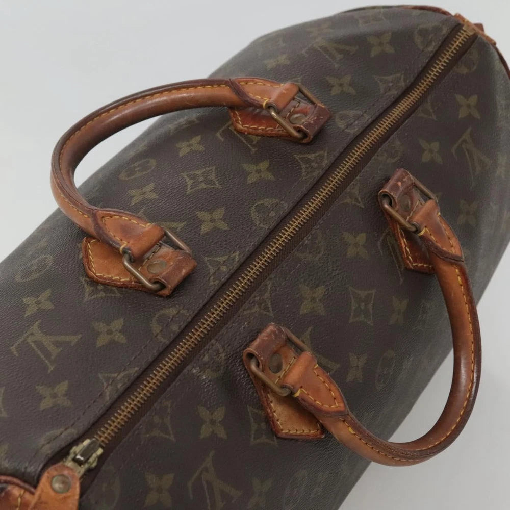 LOUIS VUITTON SPEEDY 35 BAG MONOGRAM CANVAS