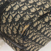 Christian Dior Boston Bag 30 -  Navy Trotter Canvas