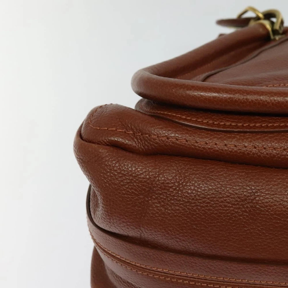 CHLOE PARATY BAG BROWN LEATHER