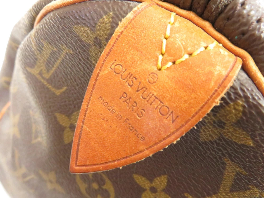 LOUIS VUITTON SPEEDY 40 BAG MONOGRAM CANVAS