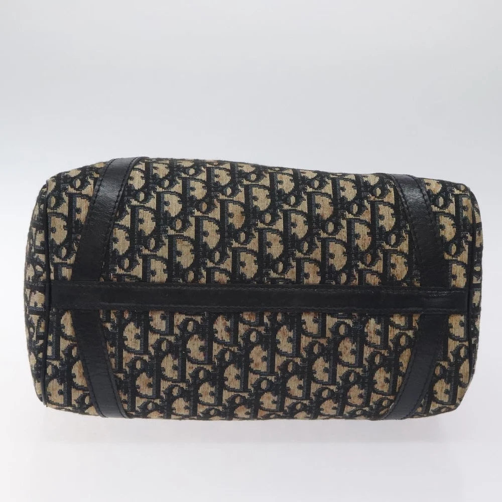 Dior Boston Bag 30 - Navy Trotter Canvas