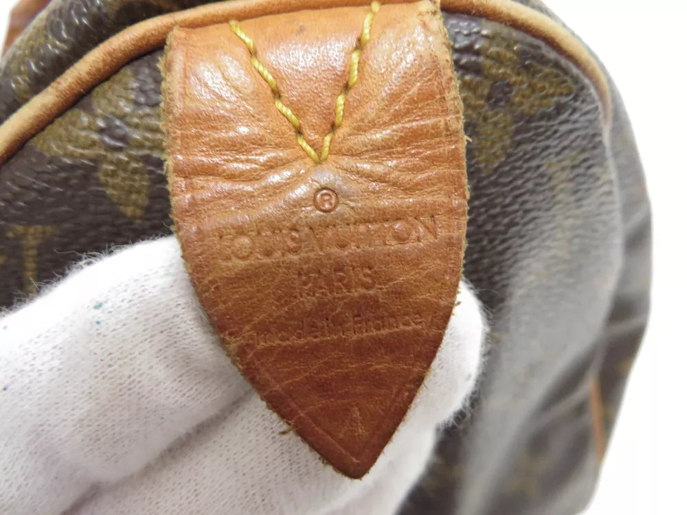 LOUIS VUITTON SPEEDY 30 BAG MONOGRAM CANVAS