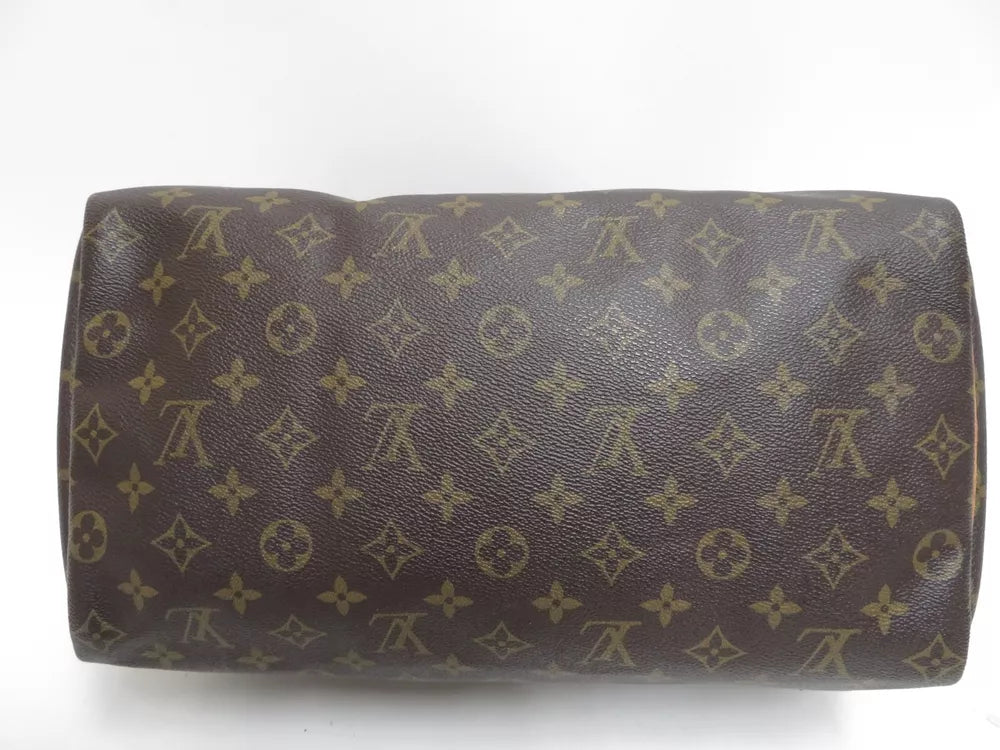 LOUIS VUITTON SPEEDY 35 BAG MONOGRAM CANVAS