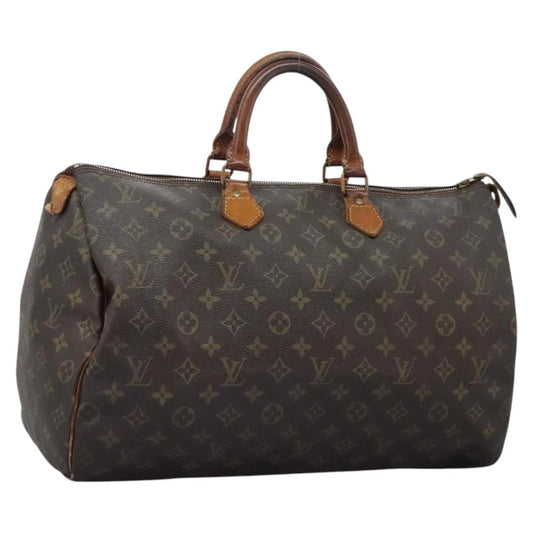 LOUIS VUITTON SPEEDY 40 BAG MONOGRAM CANVAS