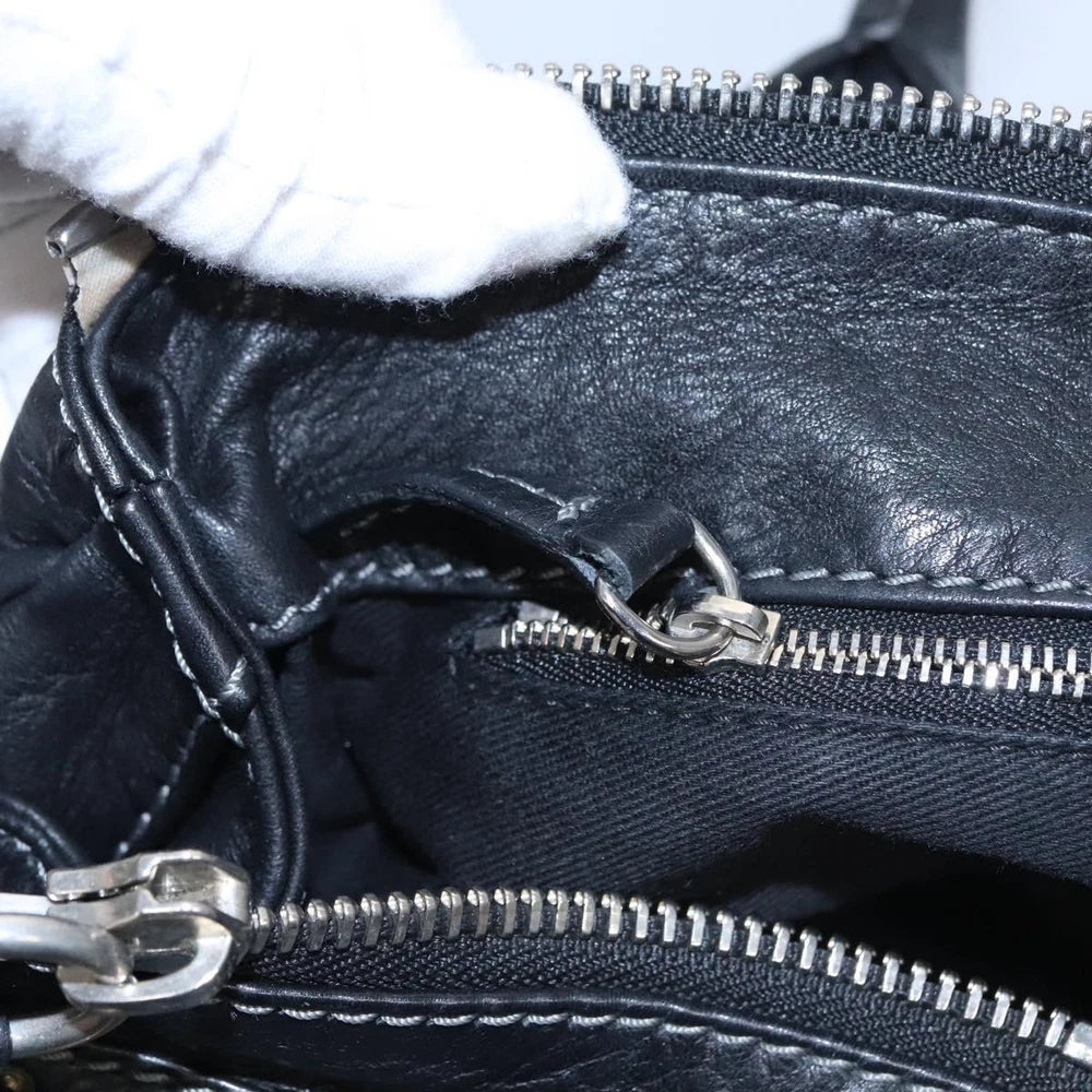 CHLOE PADDINGTON BAG BLACK LEATHER