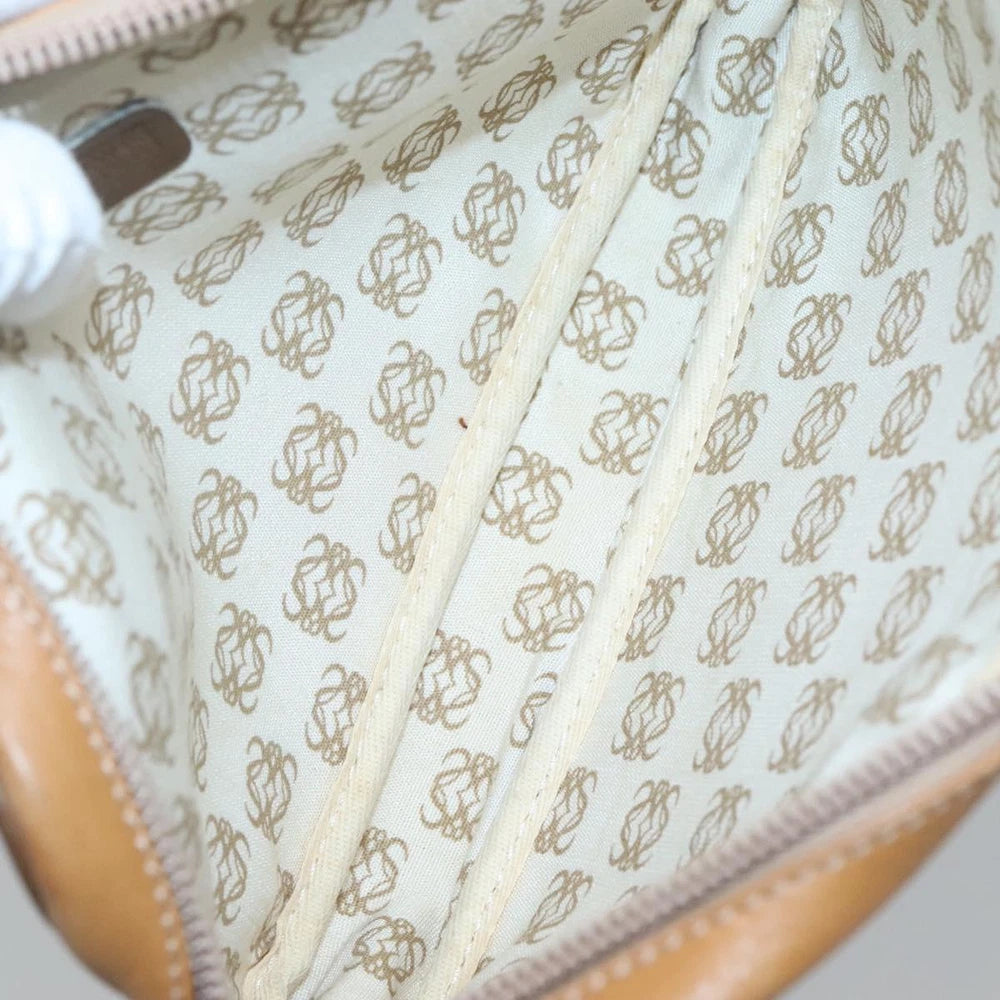 LOEWE CLUTCH BROWN LEATHER