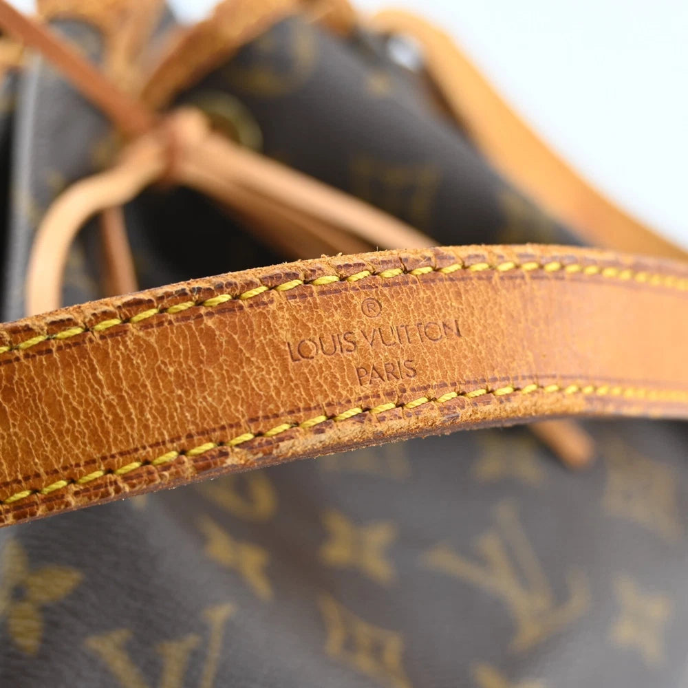 LOUIS VUITTON NOE BUCKET BAG MONOGRAM CANVAS