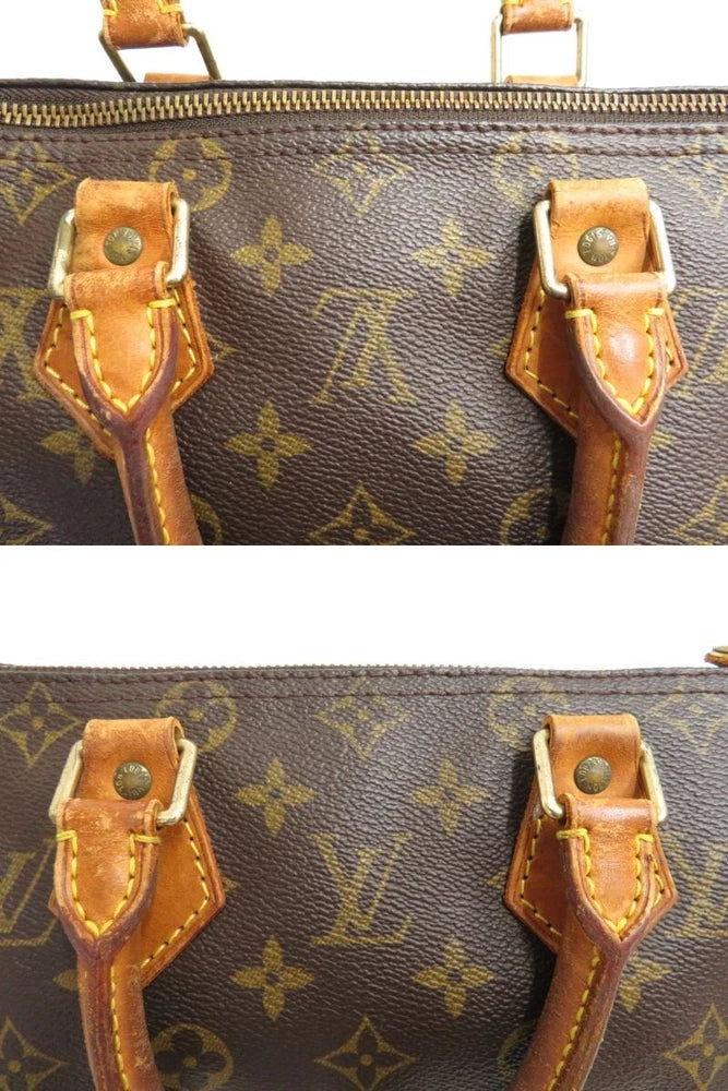 LOUIS VUITTON SPEEDY 25 BAG MONOGRAM CANVAS