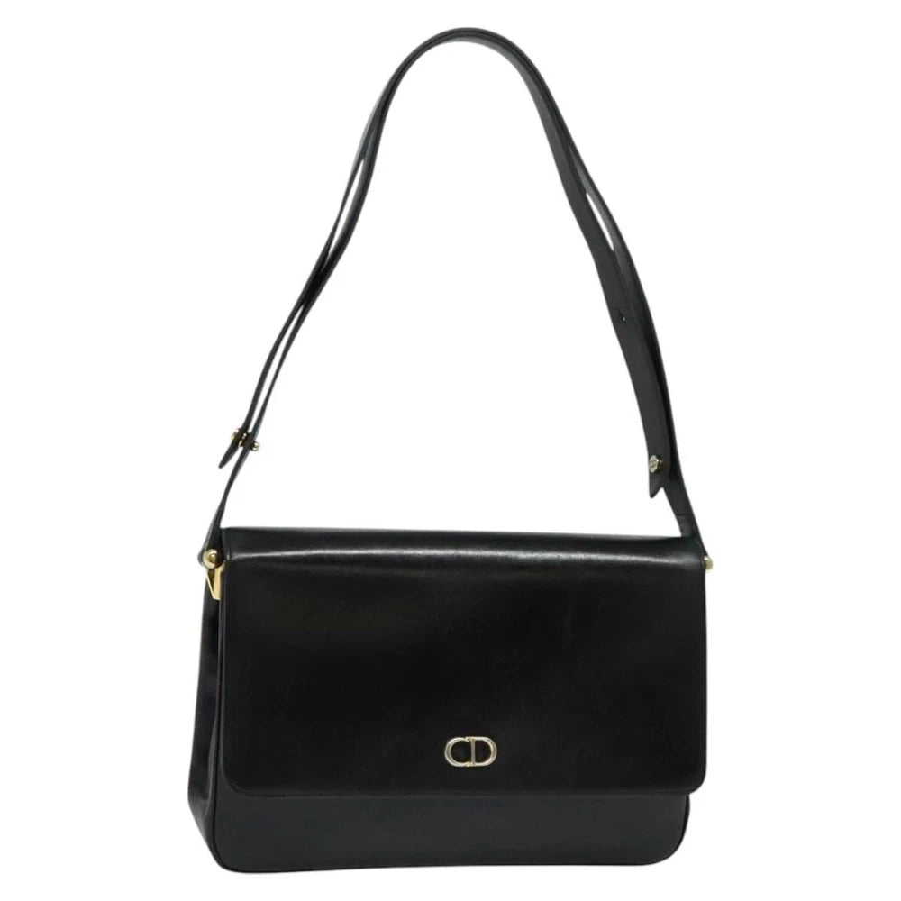 Vintage Dior Shoulder bag - Black Leather