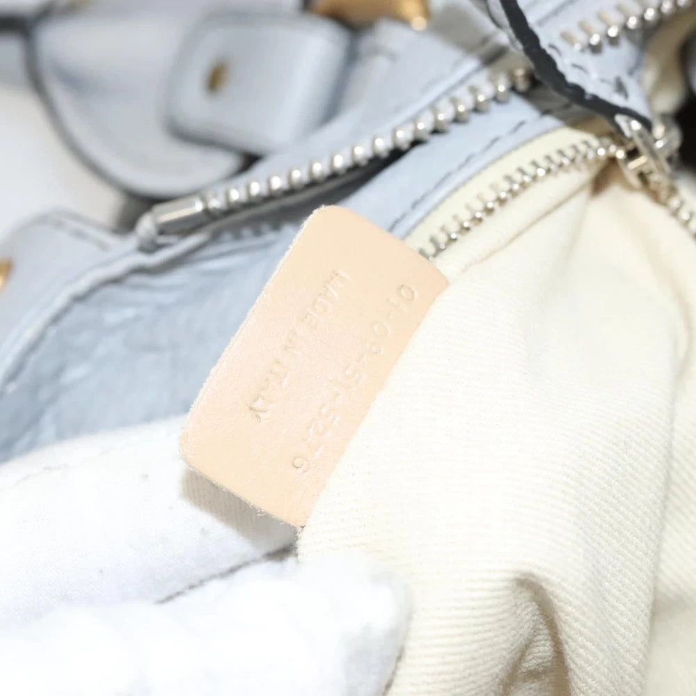 Vintage Chloe Paddington Bag - Gray Leather