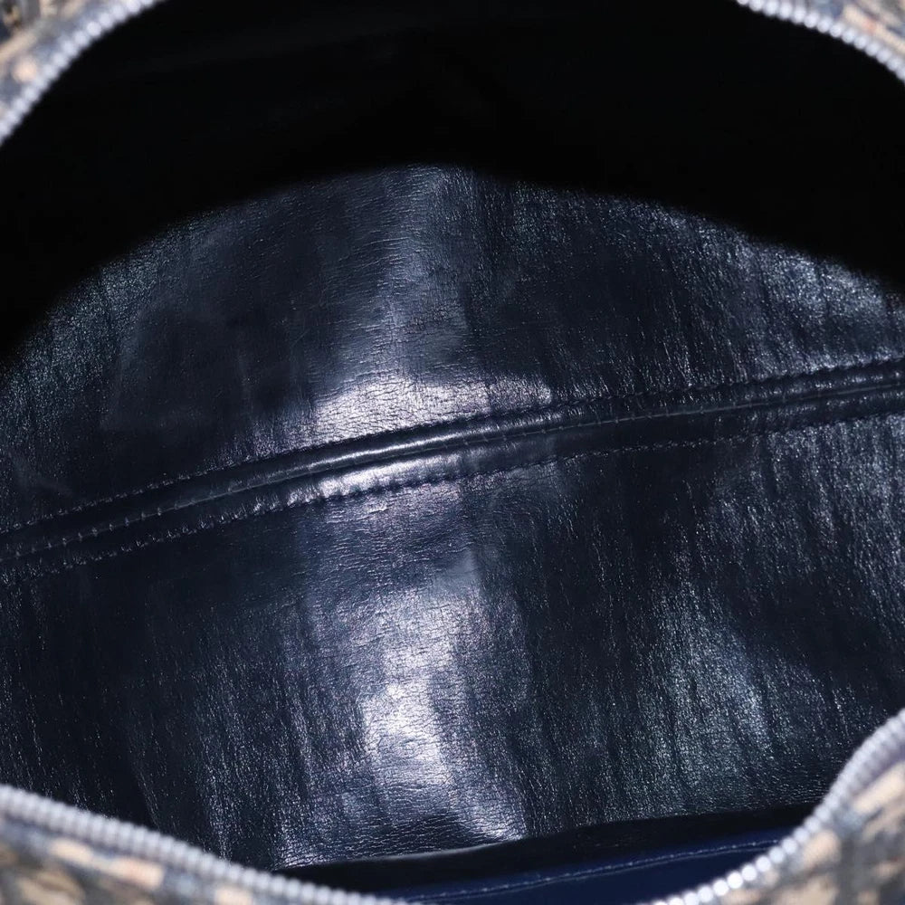 CHRISTIAN DIOR BOSTON BAG 40 TROTTER CANVAS