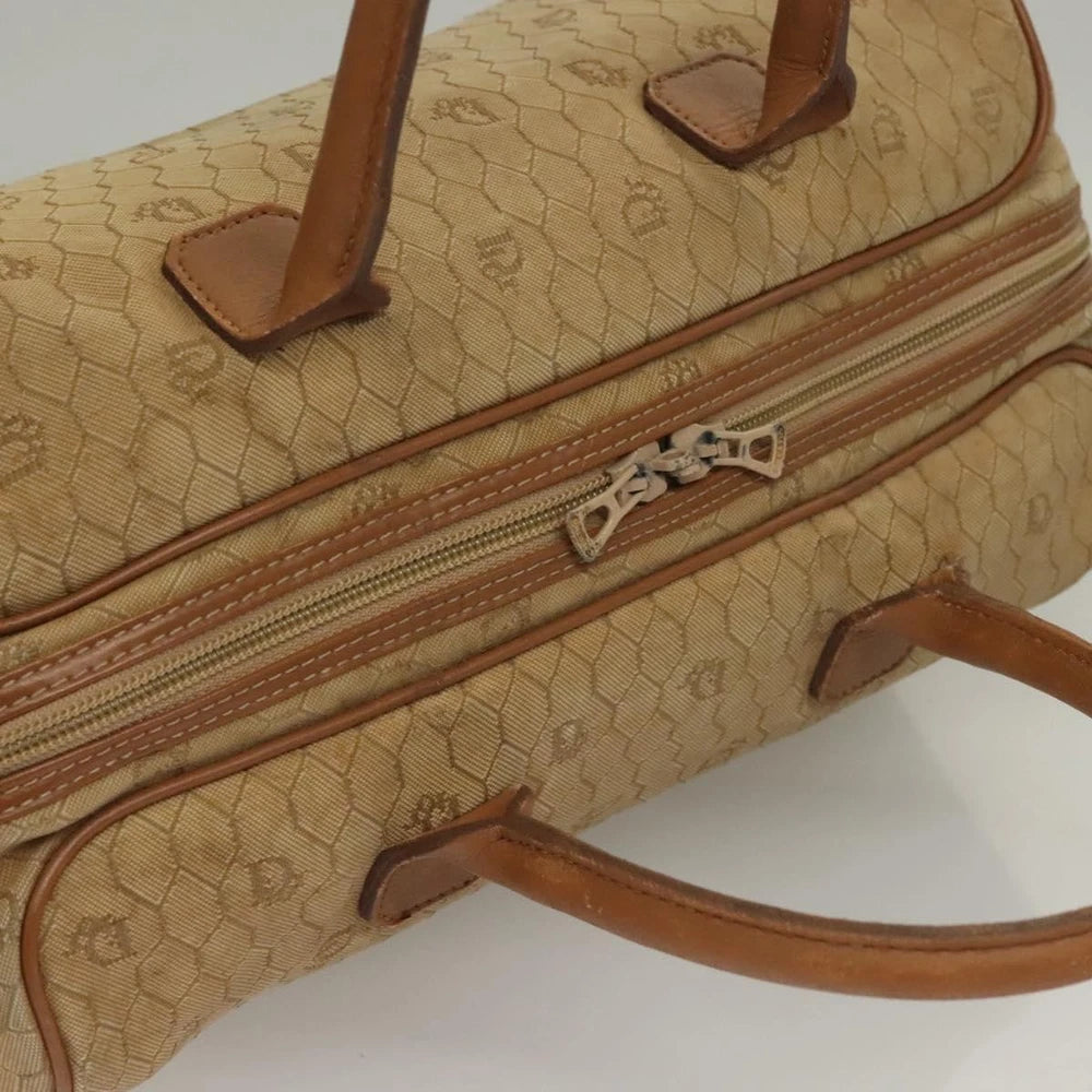 Christian Dior Honeycomb Bag - Brown Canvas