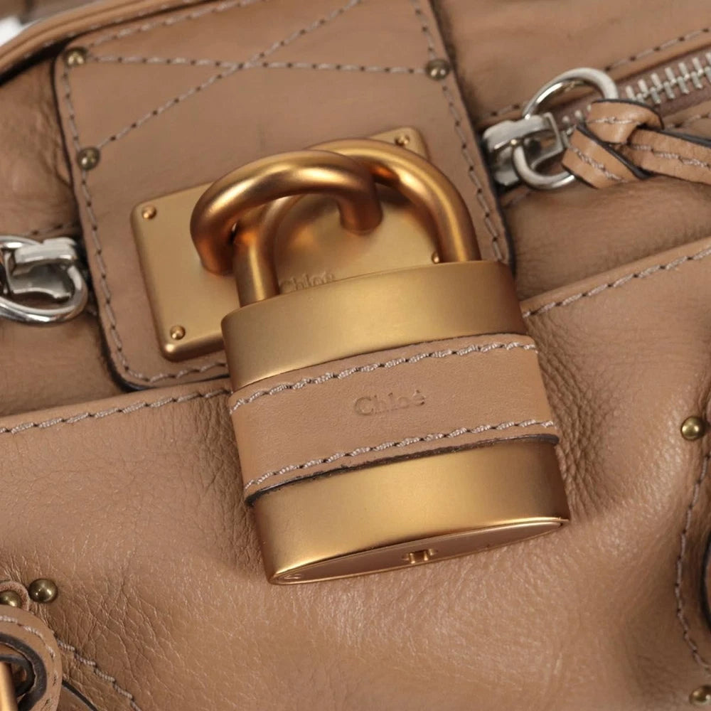 Vintage Chloe Paddington Bag Brun - Leather