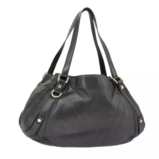 GUCCI ABBEY BLACK LEATHER TOTE BAG - Brands Select