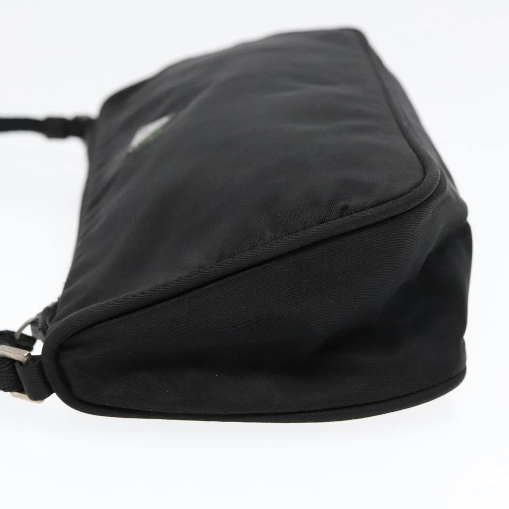 Svart Prada Nylon Veske