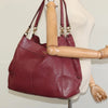 COACH TOTE BAG RED LEATHER