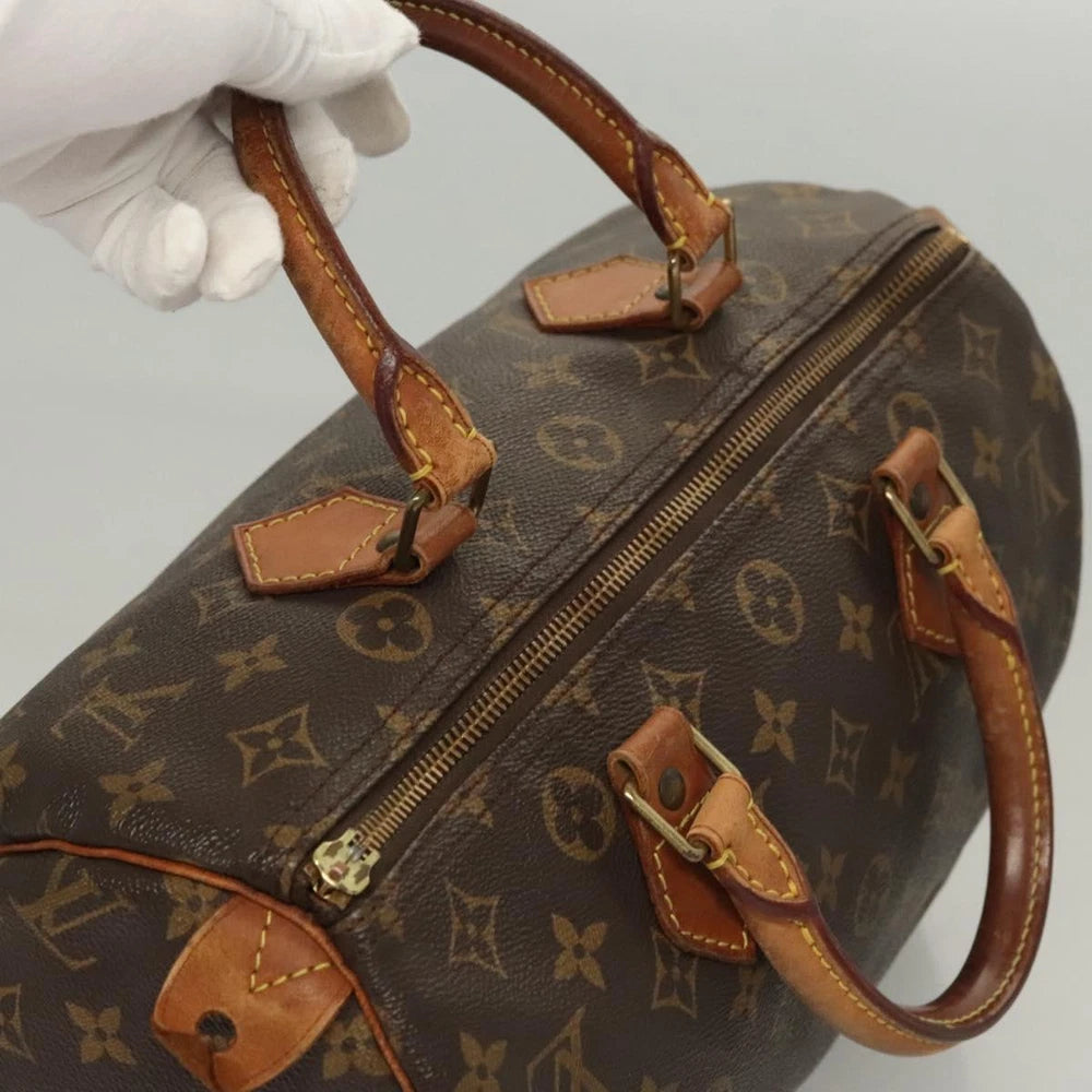 LOUIS VUITTON SPEEDY 30 BAG MONOGRAM CANVAS