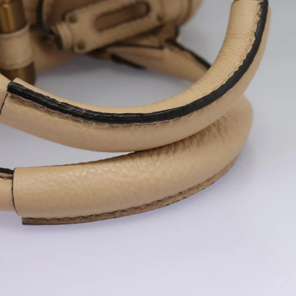 CHLOE PADDINGTON BAG BEIGE LEATHER