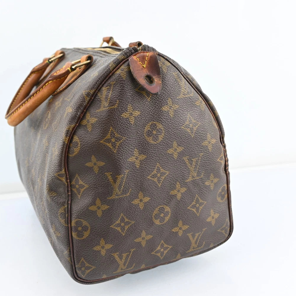 LOUIS VUITTON SPEEDY 30 BAG MONOGRAM CANVAS