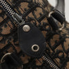 CHRISTIAN DIOR BOSTON BAG 30 TROTTER CANVAS