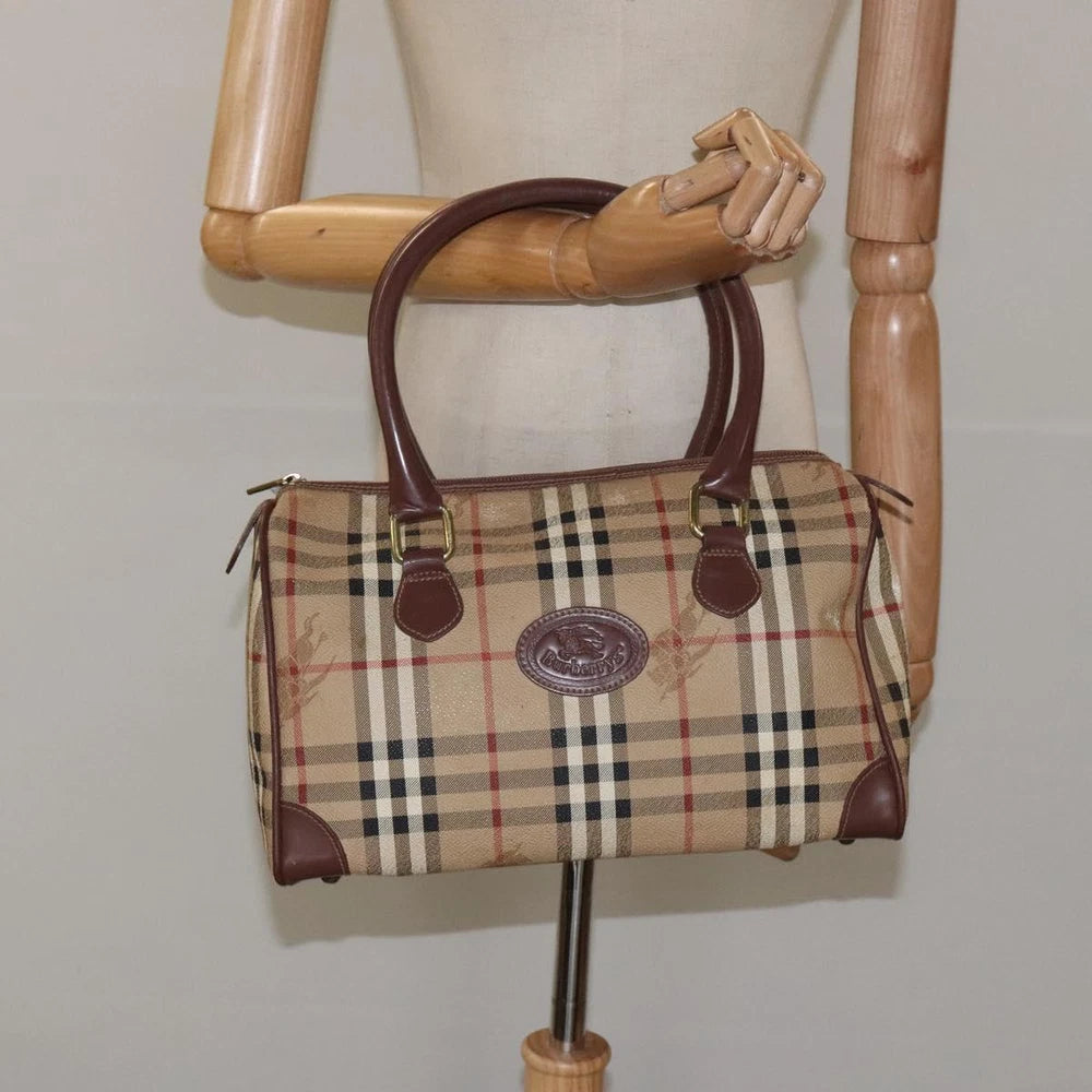 BURBERRY BOSTON BAG NOVA CHECK - VINTAGE
