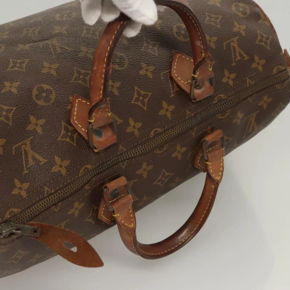 Vintage Louis Vuitton Speedy 35 Bag - Monogram Canvas